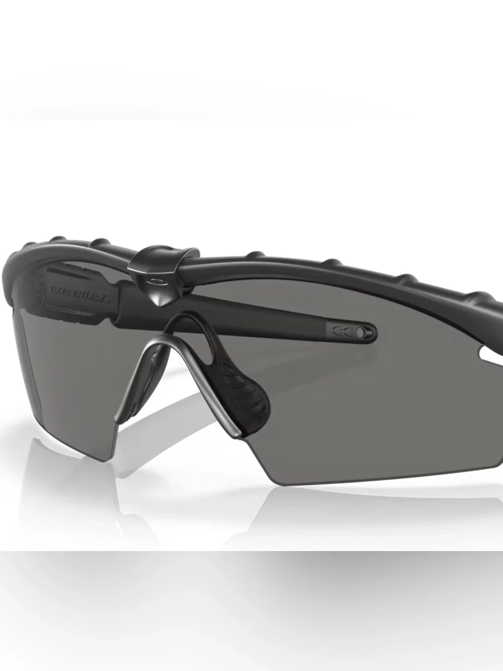 Oakley SIM Ballistic clear and Black Shield-Style Tactical Sunglasses with Case